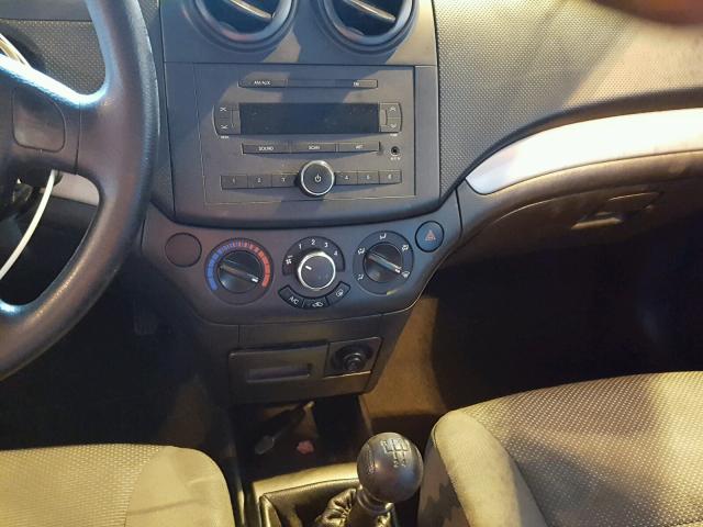 KL1TD56618B257573 - 2008 CHEVROLET AVEO BASE Күміс фото 9