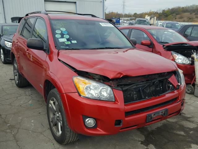 2T3WF4DV0AW023412 - 2010 TOYOTA RAV4 SPORT BURGUNDY photo 1