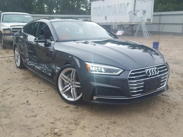 WAUENCF54JA085106 - 2018 AUDI A5 PREMIUM GRAY photo 1