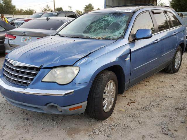 2A8GM68X07R179737 - 2007 CHRYSLER PACIFICA T BLUE photo 2