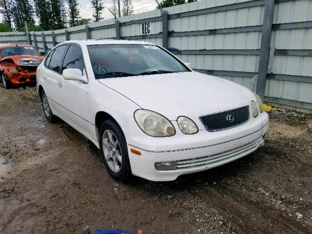 JT8BD68S6Y0097415 - 2000 LEXUS GS 300 WHITE photo 1