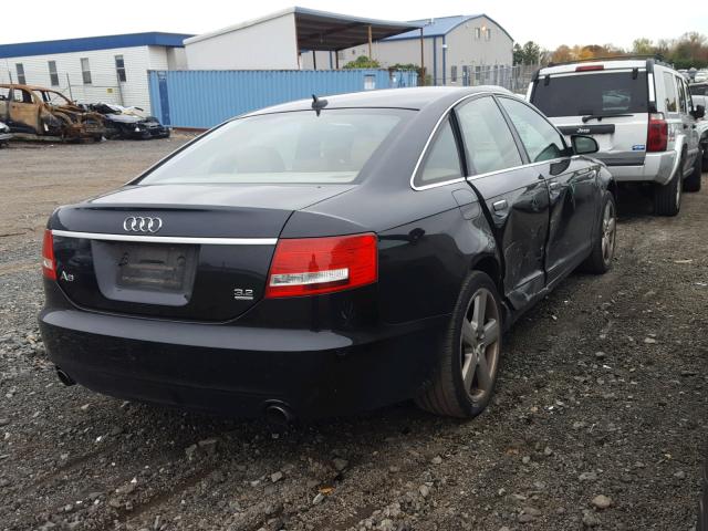 WAUDH74F58N061308 - 2008 AUDI A6 3.2 QUA BLACK photo 4