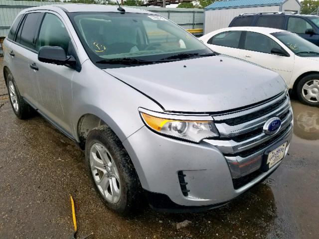 2FMDK4GC6EBB55477 - 2014 FORD EDGE SE SILVER photo 1