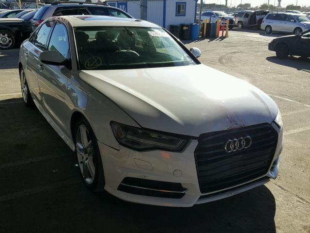 WAUGFAFC8GN132244 - 2016 AUDI A6 PREMIUM WHITE photo 1