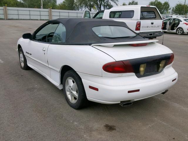 4G2JB32T3XB202937 - 1999 PONTIAC SUNFIRE GT WHITE photo 3