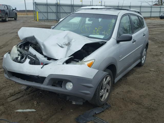 5Y2SL65847Z407150 - 2007 PONTIAC VIBE SILVER photo 2