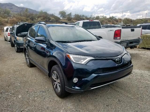 JTMRFREV2JJ206690 - 2018 TOYOTA RAV4 ADVEN BLUE photo 1