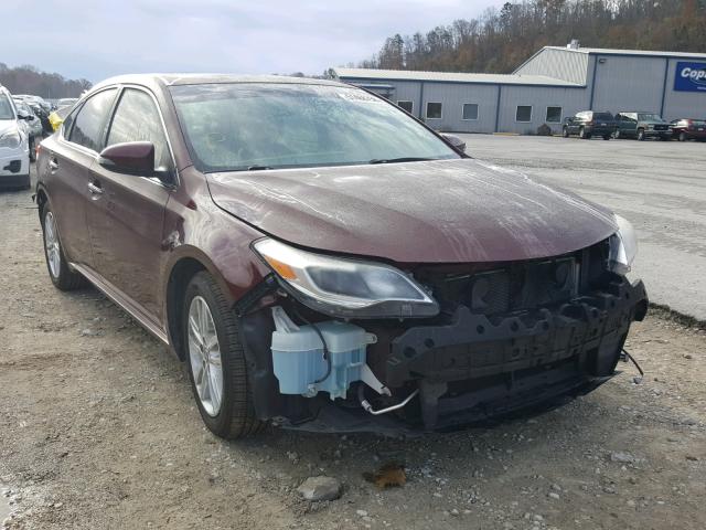 4T1BK1EB9DU016761 - 2013 TOYOTA AVALON BAS BURGUNDY photo 1