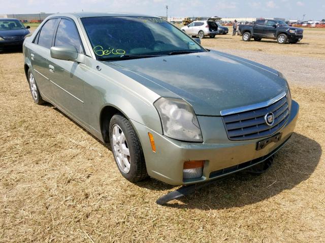 1G6DP567X50190527 - 2005 CADILLAC CTS HI FEA GREEN photo 1