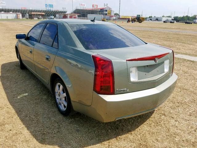 1G6DP567X50190527 - 2005 CADILLAC CTS HI FEA GREEN photo 3