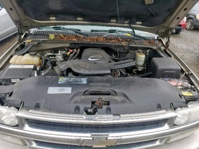 3GNFK16Z52G325023 - 2002 CHEVROLET SUBURBAN TAN photo 7