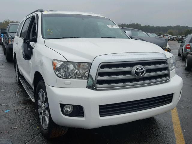 5TDKY5G16GS064399 - 2016 TOYOTA SEQUOIA LI WHITE photo 1