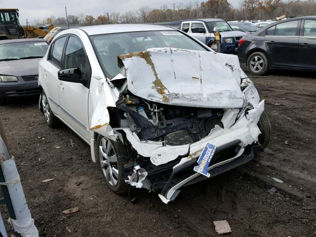 3N1AB6AP3AL634651 - 2010 NISSAN SENTRA 2.0 WHITE photo 1