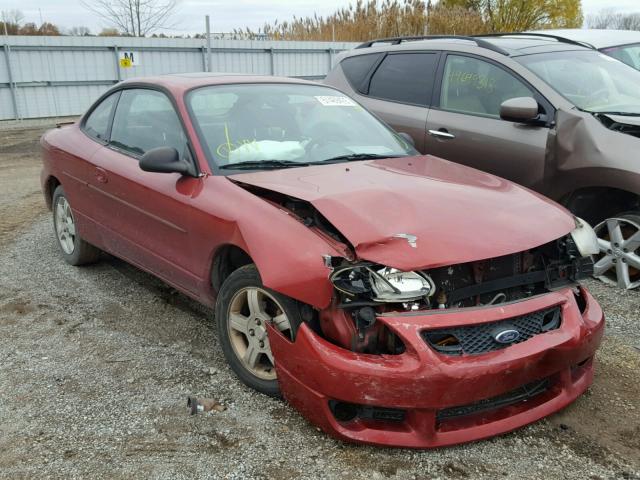 3FAFP11373R153473 - 2003 FORD ESCORT ZX2 RED photo 1