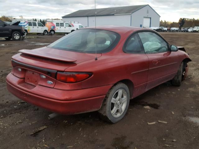 3FAFP11373R153473 - 2003 FORD ESCORT ZX2 RED photo 4