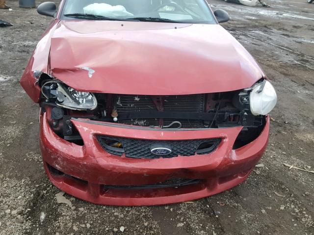 3FAFP11373R153473 - 2003 FORD ESCORT ZX2 RED photo 9