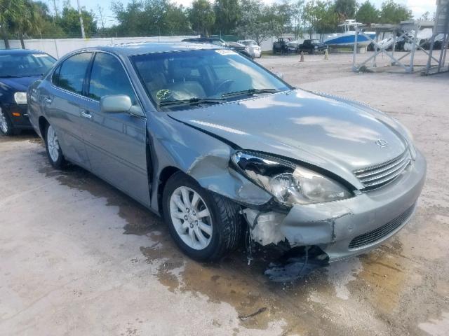 JTHBF30G730098520 - 2003 LEXUS ES 300 BLUE photo 1