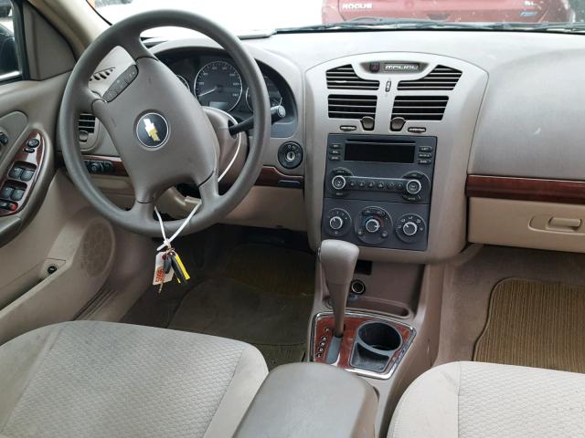 1G1ZS51F56F227331 - 2006 CHEVROLET MALIBU LS ოქროსფერი ფოტო 9