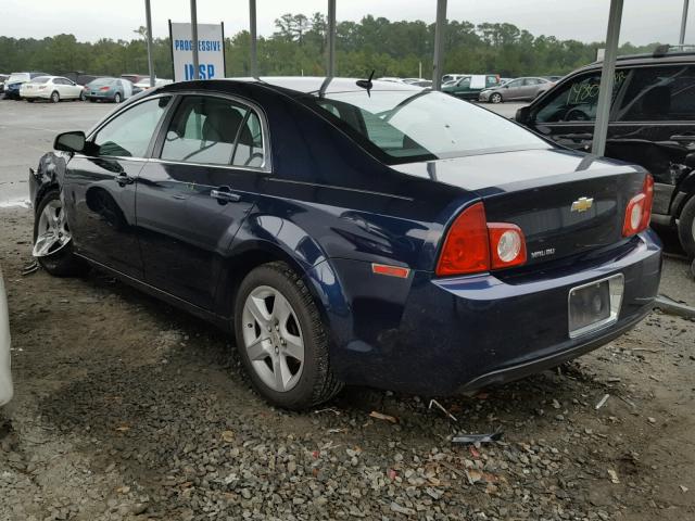 1G1ZB5EB9AF265337 - 2010 CHEVROLET MALIBU LS 蓝色 照片 3