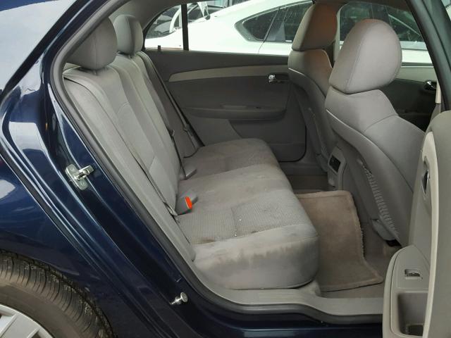 1G1ZB5EB9AF265337 - 2010 CHEVROLET MALIBU LS 蓝色 照片 6