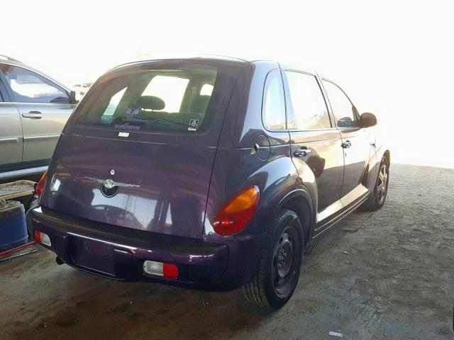 3C4FY48B55T500777 - 2005 CHRYSLER PT CRUISER PURPLE photo 4