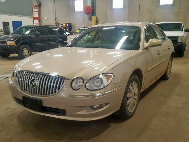 2G4WD582981174565 - 2008 BUICK LACROSSE C TAN photo 2