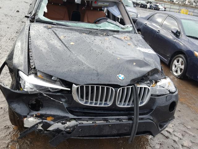 5UXWX9C53F0D44708 - 2015 BMW X3 XDRIVE2 BLACK photo 7