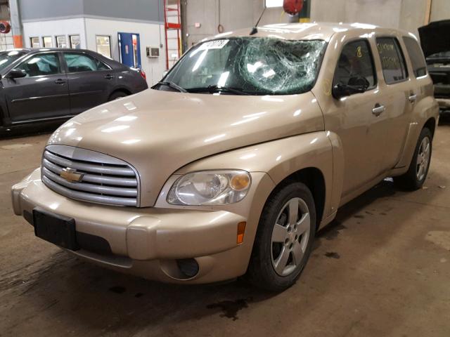 3GNDA13D47S552811 - 2007 CHEVROLET HHR LS Qəhvəyi foto 2