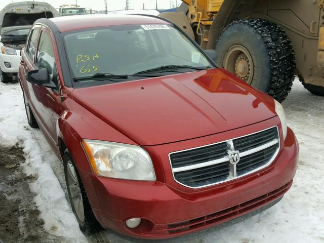 1B3CB4HA3AD596406 - 2010 DODGE CALIBER SX RED photo 1