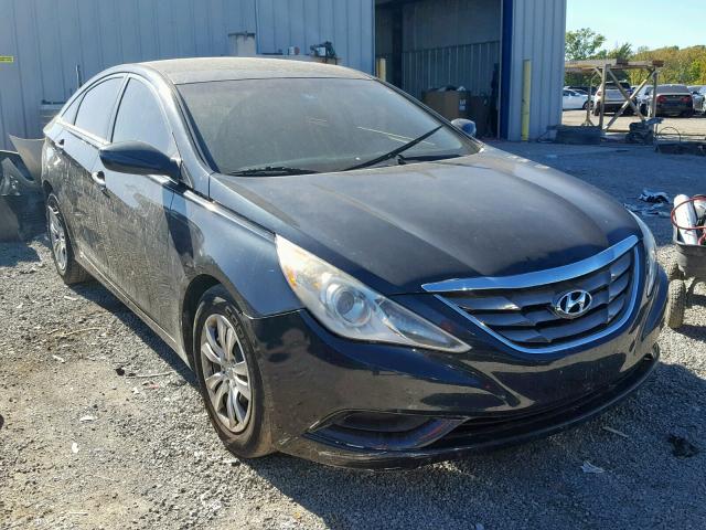 5NPEB4AC9BH031737 - 2011 HYUNDAI SONATA GLS BLUE photo 1