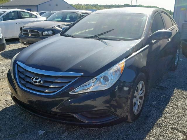 5NPEB4AC9BH031737 - 2011 HYUNDAI SONATA GLS BLUE photo 2