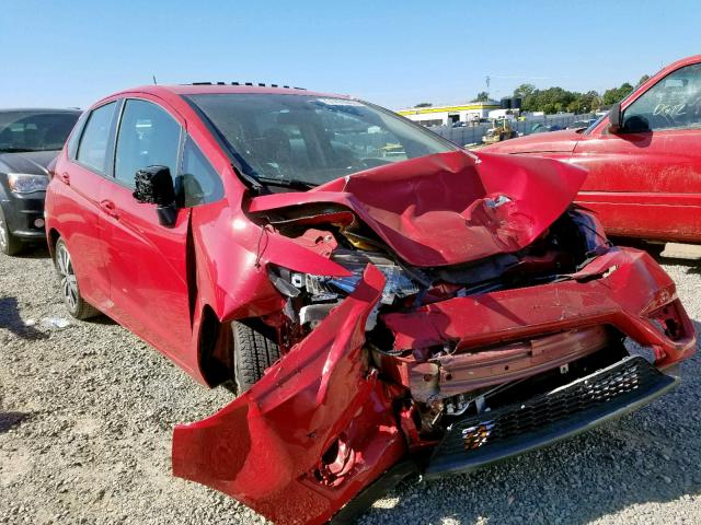 3HGGK5H83FM776811 - 2015 HONDA FIT EX RED photo 1