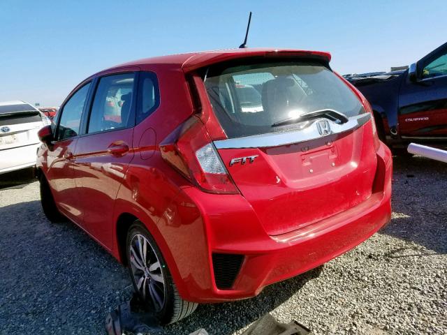 3HGGK5H83FM776811 - 2015 HONDA FIT EX RED photo 3