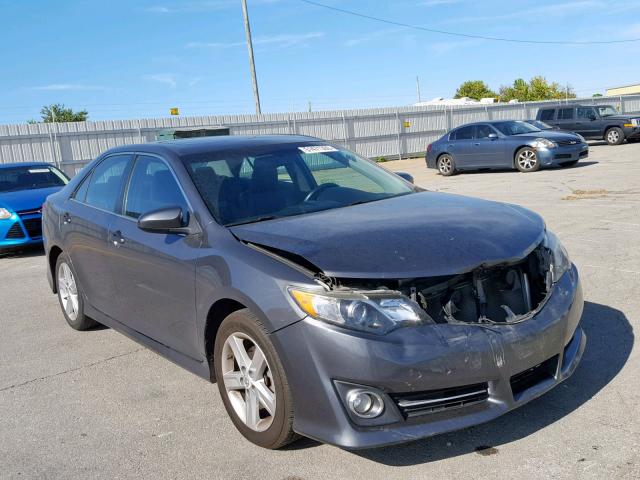 4T1BF1FK1CU584052 - 2012 TOYOTA CAMRY BASE GRAY photo 1