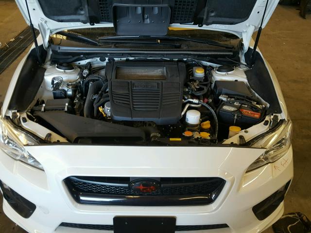 JF1VA1A66F9831895 - 2015 SUBARU WRX WHITE photo 7