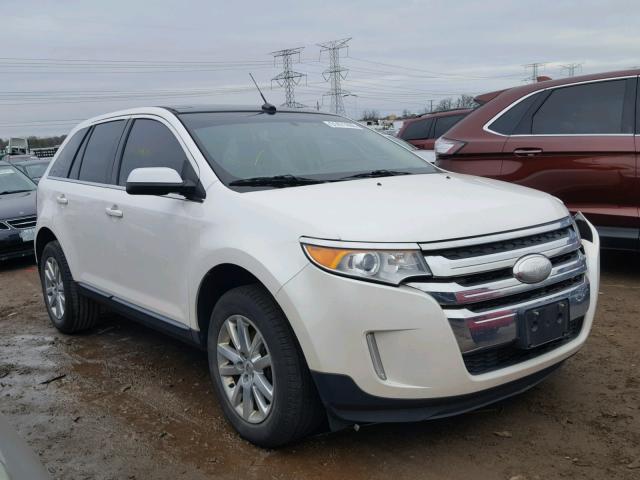 2FMDK3KC6BBB65424 - 2011 FORD EDGE LIMIT WHITE photo 1