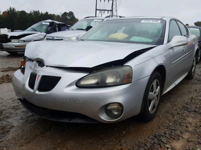 2G2WP522851136927 - 2005 PONTIAC GRAND PRIX SILVER photo 2