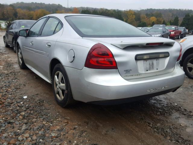 2G2WP522851136927 - 2005 PONTIAC GRAND PRIX SILVER photo 3