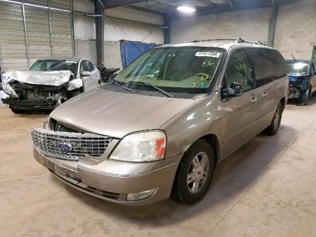 2FMZA522X4BA38108 - 2004 FORD FREESTAR S BROWN photo 2