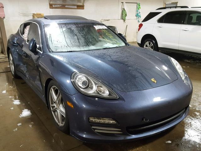 WP0AB2A79AL064284 - 2010 PORSCHE PANAMERA S BLUE photo 1