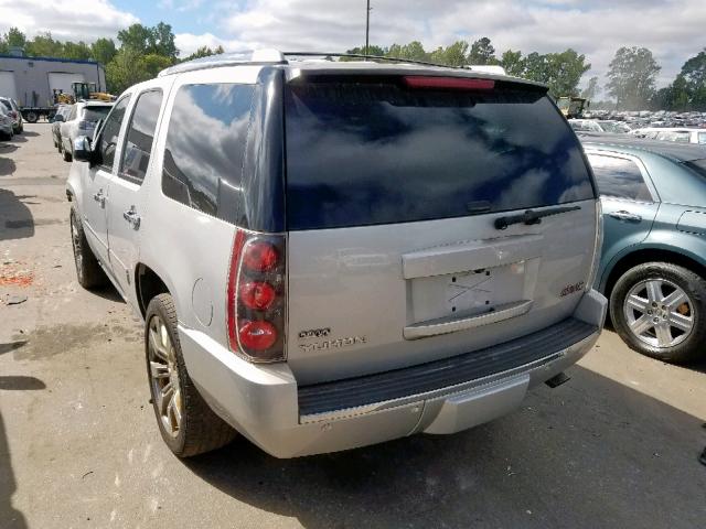 1GKUCEEF1AR247693 - 2010 GMC YUKON DENA SILVER photo 3