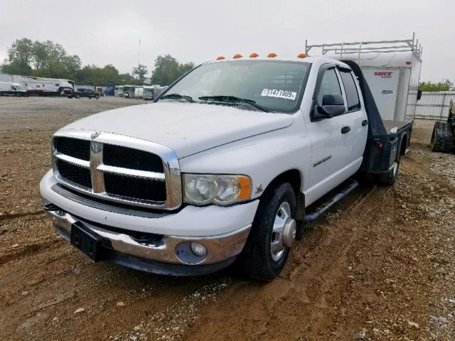 3D7MA48C03G771732 - 2003 DODGE RAM 3500 S WHITE photo 2