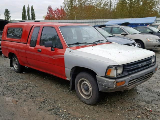 JT4RN93P0M5030291 - 1991 TOYOTA PICKUP 1/2 RED photo 1