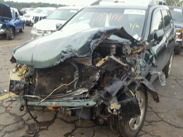 JA4LX41F65U005023 - 2005 MITSUBISHI OUTLANDER GREEN photo 9