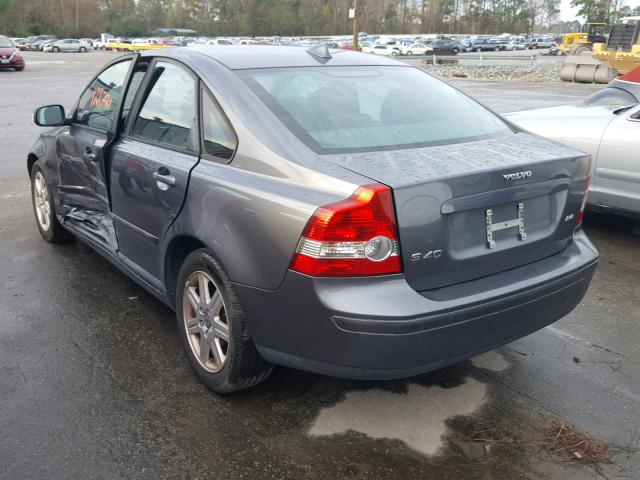 YV1MS382472296779 - 2007 VOLVO S40 2.4I GRAY photo 3