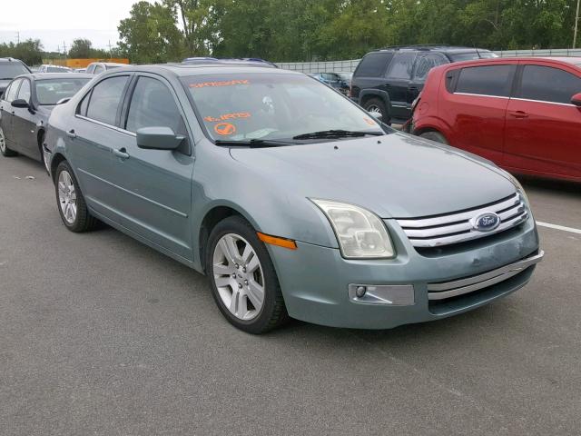 3FAHP081X6R119751 - 2006 FORD FUSION SEL GREEN photo 1