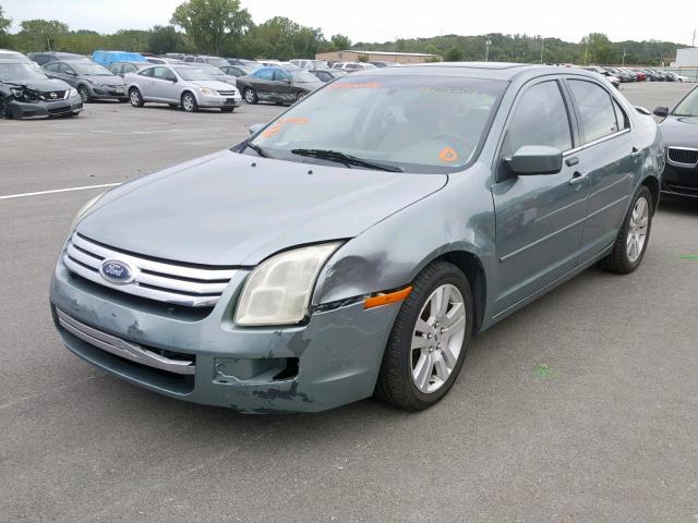 3FAHP081X6R119751 - 2006 FORD FUSION SEL GREEN photo 2