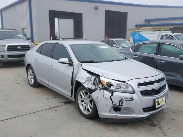 1G11D5RR2DF102810 - 2013 CHEVROLET MALIBU 1LT GRAY photo 1