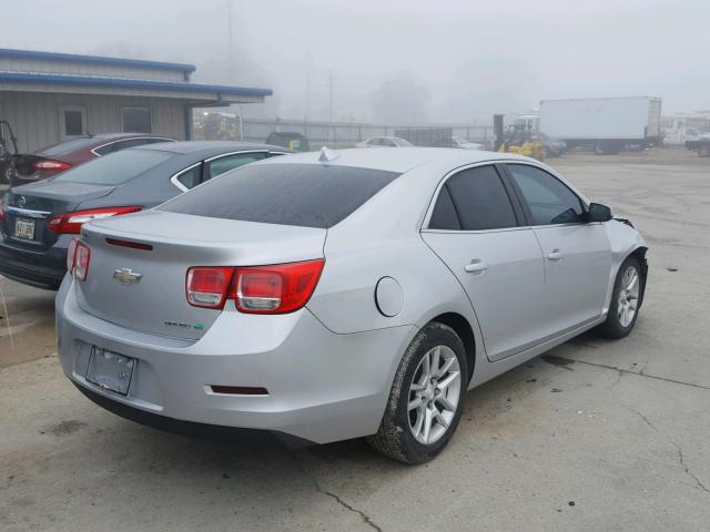 1G11D5RR2DF102810 - 2013 CHEVROLET MALIBU 1LT GRAY photo 4