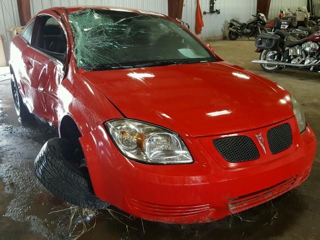 1G2AL18F587237276 - 2008 PONTIAC G5 RED photo 1